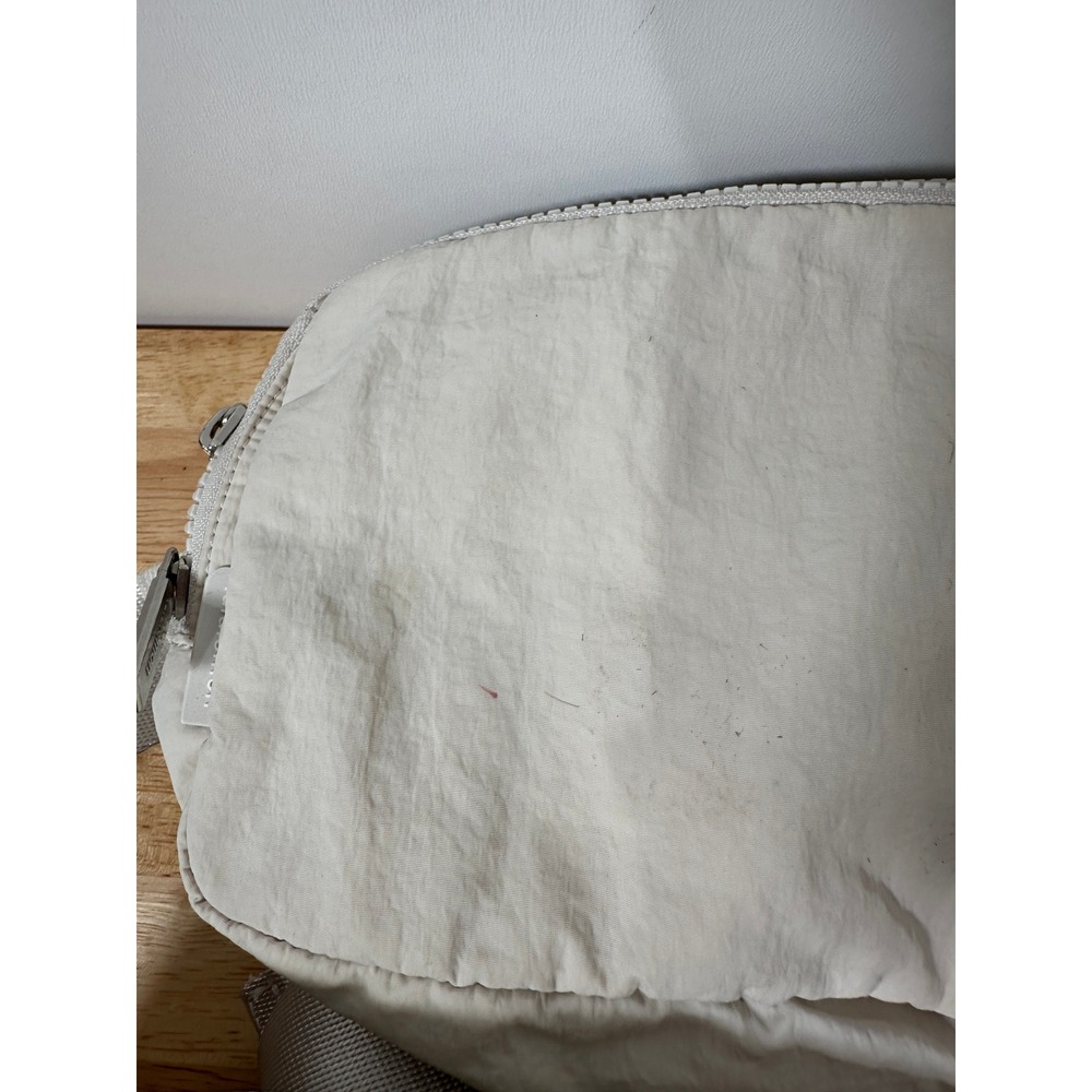 Lululemon Everywhere Belt Bag 1L 2L White Recycled Nylon Fanny Pack Lot of 2 - Picture 3 of 14
